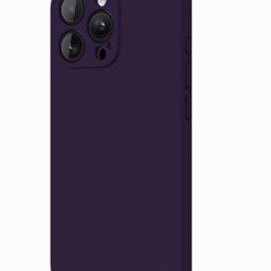 Mizi Magnetic Silicone Case for iPhone 16 Pro – Purple