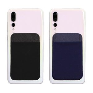 Mizi Stick-On Phone Card Holder - Black/Blue