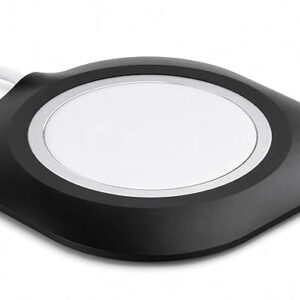Mizi MagSafe Charger Desk Stand Case – Silicone Holder with Anti-Slip Base, Black