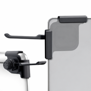 MIZI Clamp-On Monitor Headphone Stand with 360° Rotating Hook - Black