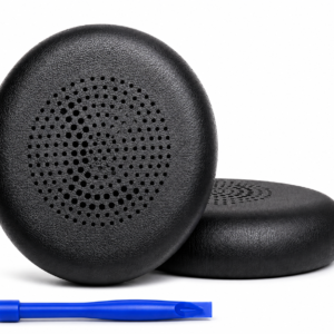 MIZI Replacement Ear Pads for Jabra Evolve2 65 & 40 – Black