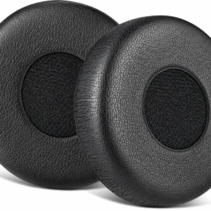 MIZI Replacement Ear Pads for Jabra Evolve 65, 40 & 20 – Memory Foam, Black