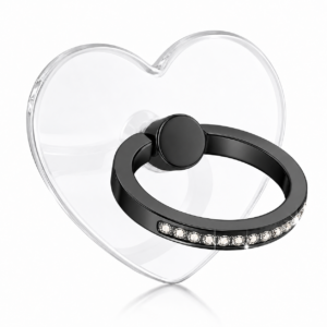 MIZI Heart Phone Ring Holder - Black