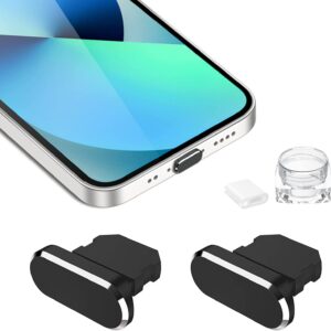 Mizi Metal Anti-Dust Plugs – Black
