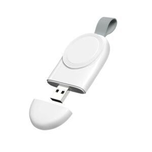 Mizi USB-A Magnetic Apple Watch Charger – White