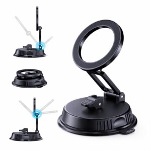Mizi Magnetic Vacuum Car Phone Holder – 360° Adjustable Mount