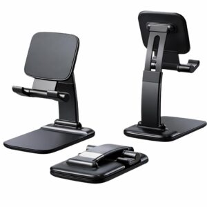 Mizi Portable Cell Phone Stand – Adjustable Foldable Desk Holder