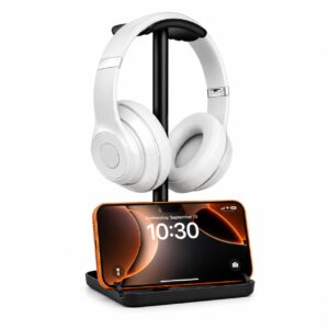 Mizi Aluminum Headphone Stand for Desk – Black