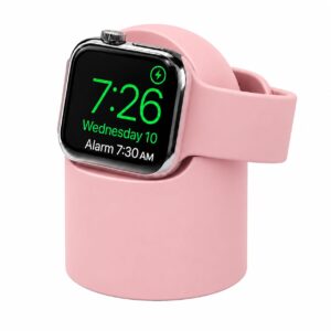 Mizi Magnetic Apple Watch Charging Stand – Pink