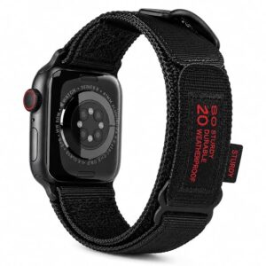 Mizi Rugged Nylon Apple Watch Band – Black