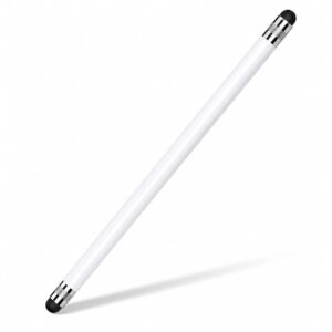 Mizi Rubber Dual-Tip Stylus Pen – White