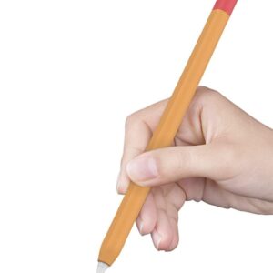 Mizi Apple Pencil Pro & 2nd Gen Silicone Case – Orange/Red