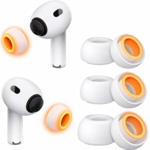 Mizi AirPods Pro 3 Silicone Ear Tips – S/M/L | White