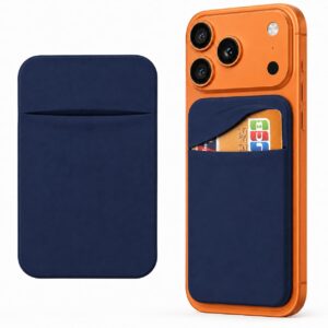 Mizi Ultra-Thin Stick-On Phone Wallet – Blue