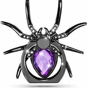 Mizi Spider Phone Ring Holder 360° Rotating Stand - Purple