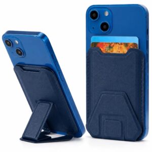 Mizi MagSafe Wallet Stand – Card Holder – Blue