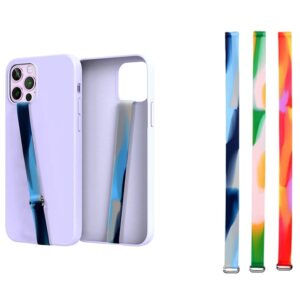 Mizi C-Shaped Silicone Phone Grip – Rainbow