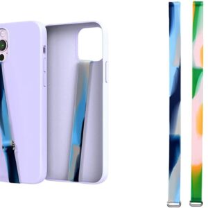 Mizi C-Shaped Silicone Phone Grip – Rainbow