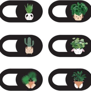 Mizi Plant 05 Webcam Privacy Cover – 6 Pack