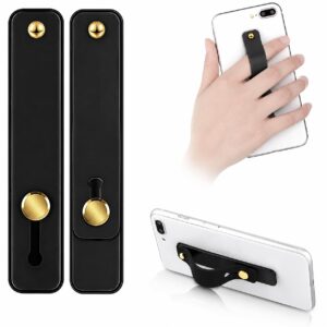 Mizi Silicone Adhesive Phone Finger Grip – Black