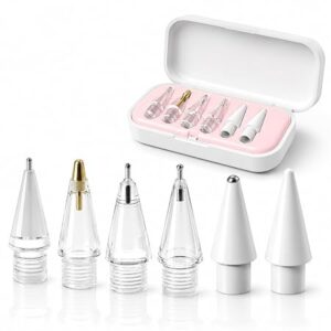 Mizi 6-Piece Apple Pencil Replacement Tips Kit