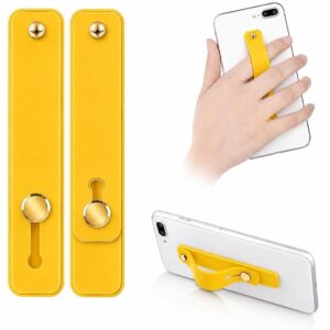 Mizi Silicone Adhesive Phone Finger Grip – Yellow