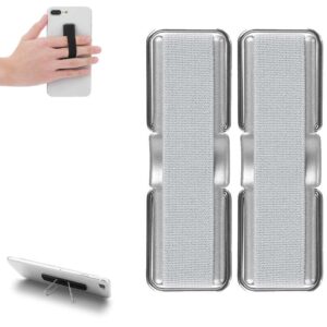 Mizi Phone Strap Finger Grip Holder Slim Kickstand - Grey