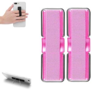 Mizi Phone Strap Finger Grip Holder Slim Kickstand - Pink