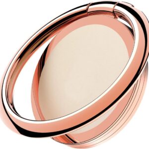 Mizi Metal Phone Ring Holder 360° Rotating Grip & Kickstand - Rose Gold