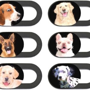 Mizi Dog Webcam Privacy Cover – 6 Pack