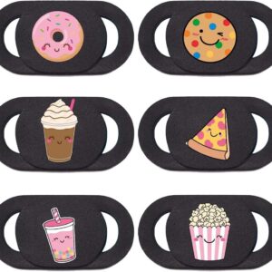 Mizi Food Webcam Privacy Cover – 6 Pack