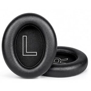 MIZI Replacement Ear Pads for Anker Soundcore Life & Q20 Series – Black